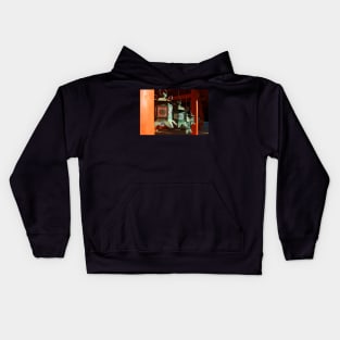 Shrine Lanterns Kids Hoodie